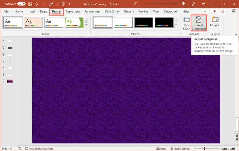 Dễ dàng tạo hình ảnh và nền slide trong suốt trong PowerPoint 