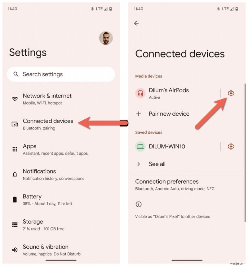 Đổi tên thiết bị Bluetooth trên Windows, Android, iOS và macOS:Hướng dẫn từng bước 