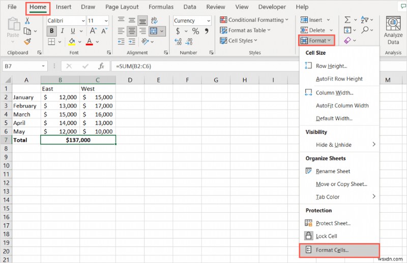 4 phương pháp đơn giản để hủy hợp nhất các ô trong Microsoft Excel 