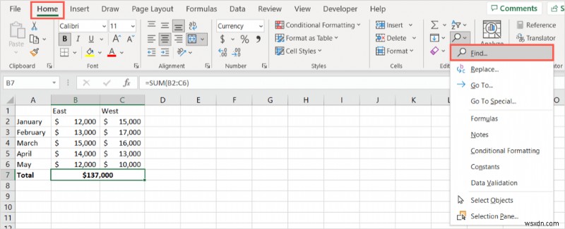4 phương pháp đơn giản để hủy hợp nhất các ô trong Microsoft Excel 
