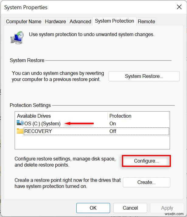 Kích hoạt và sử dụng Khôi phục hệ thống trong Windows 11 - Hướng dẫn từng bước 