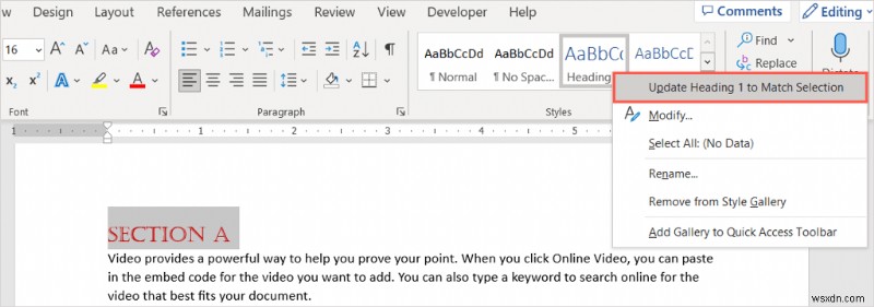 Tạo và định dạng tiêu đề trong Microsoft Word:Hướng dẫn từng bước 