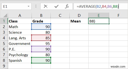 Nắm vững cách tính trung bình trong Excel:Hướng dẫn nhanh 