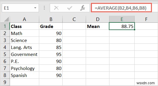 Nắm vững cách tính trung bình trong Excel:Hướng dẫn nhanh 