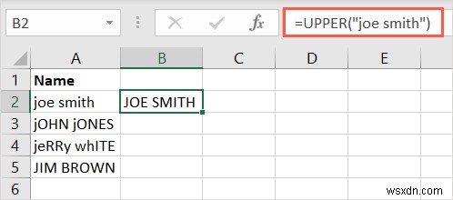 Viết hoa văn bản Excel dễ dàng:Chuyển đổi chữ hoa, chữ thường và chữ thích hợp 