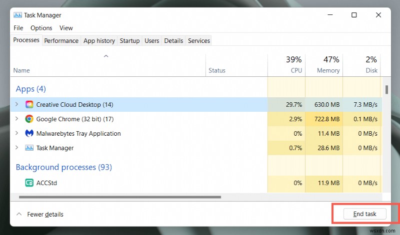 Ngăn chặn Adobe CEF Helper làm cạn kiệt CPU của bạn:Các bản sửa lỗi nhanh cho Windows 10/11 