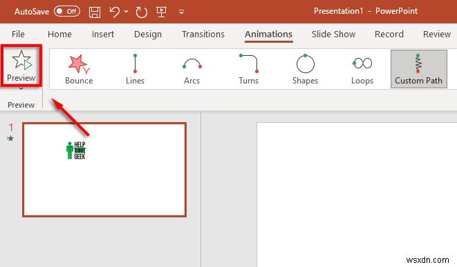 Làm chủ hoạt ảnh đường dẫn chuyển động trong PowerPoint:Hướng dẫn từng bước 