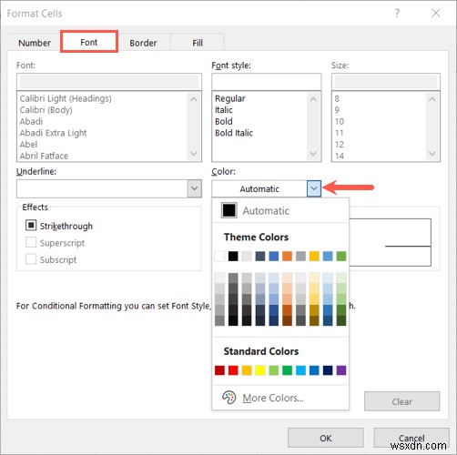 Hiển thị số âm màu đỏ trong Excel:Các bước và mẹo đơn giản 