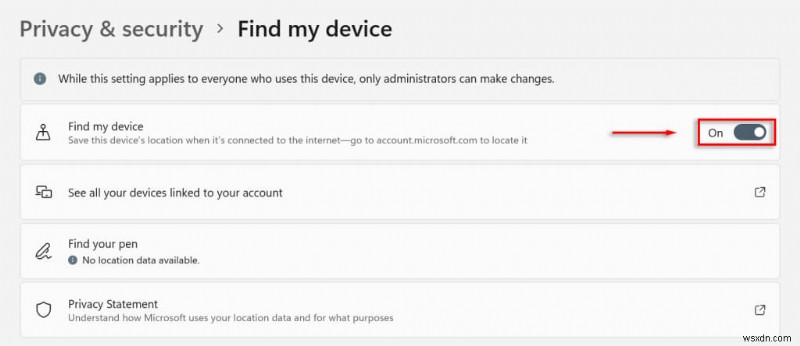 Tìm thiết bị của tôi trên Windows:Khôi phục nhanh chóng PC bị mất hoặc bị đánh cắp 