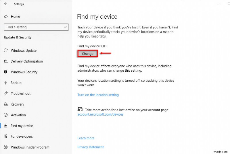 Tìm thiết bị của tôi trên Windows:Khôi phục nhanh chóng PC bị mất hoặc bị đánh cắp 