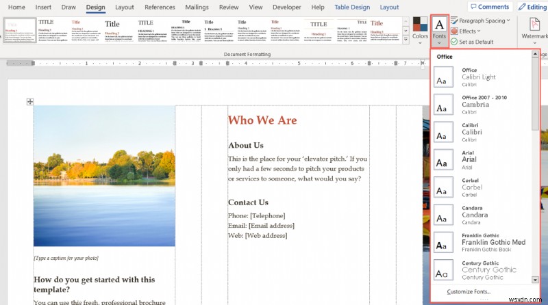 Tạo một tập tài liệu tuyệt đẹp một cách nhanh chóng với các mẫu Microsoft Word 