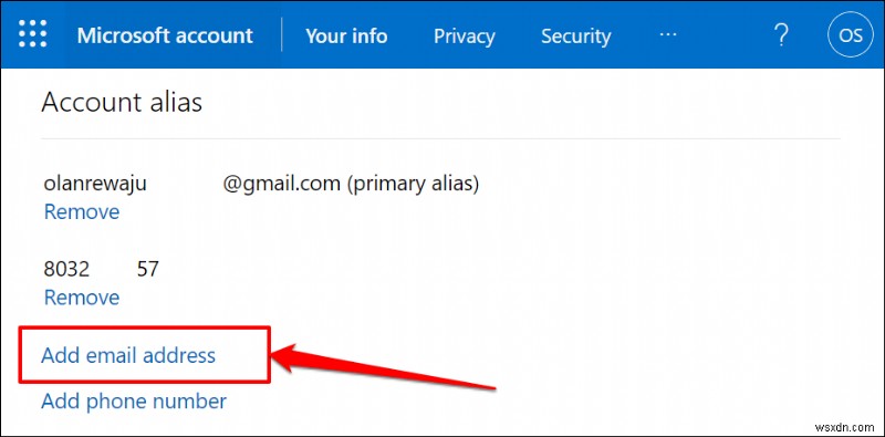 Dễ dàng cập nhật Email tài khoản Microsoft của bạn:Thêm, xóa và chuyển đổi bí danh 