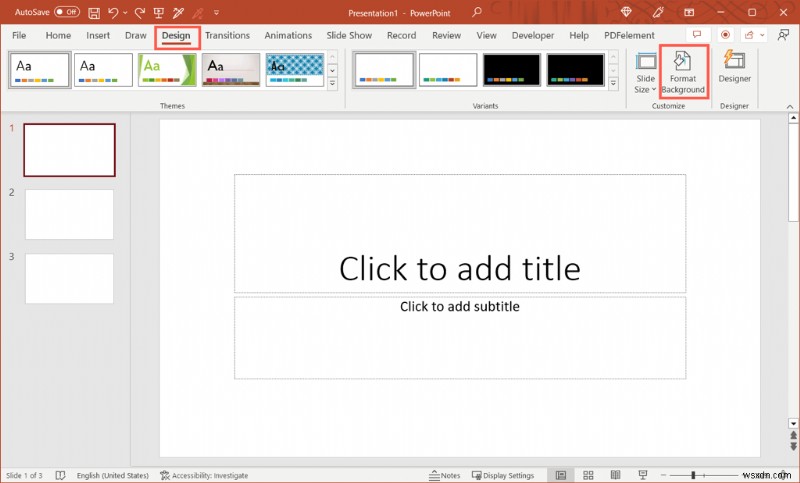 Hình nền slide PowerPoint chính:Hướng dẫn tùy chỉnh từng bước 