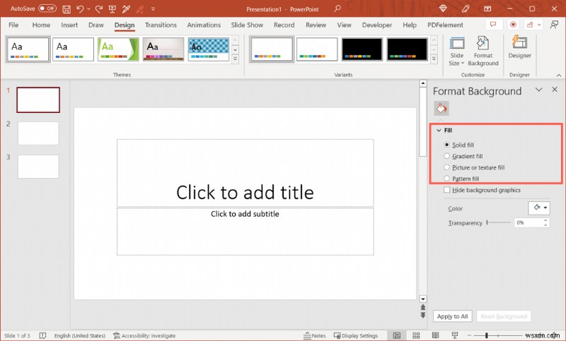 Hình nền slide PowerPoint chính:Hướng dẫn tùy chỉnh từng bước 