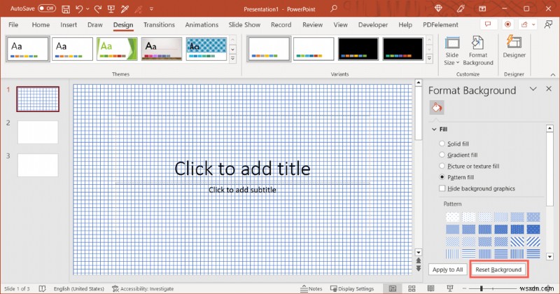 Hình nền slide PowerPoint chính:Hướng dẫn tùy chỉnh từng bước 