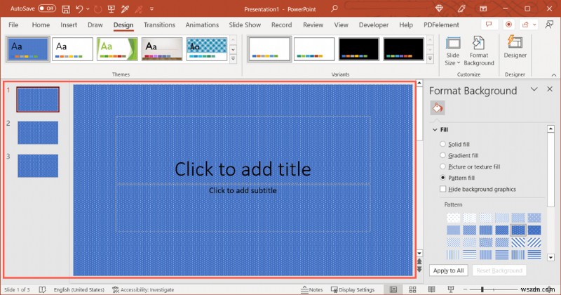 Hình nền slide PowerPoint chính:Hướng dẫn tùy chỉnh từng bước 