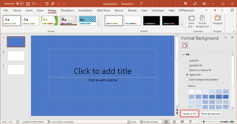 Hình nền slide PowerPoint chính:Hướng dẫn tùy chỉnh từng bước 