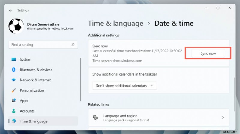 Khắc phục  Không đồng bộ hóa thời gian  trong Windows 10/11 – Khắc phục sự cố nhanh chóng và dễ dàng 