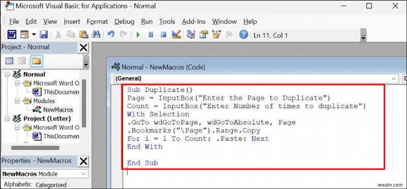 Dễ dàng sao chép các trang trong Microsoft Word:Hướng dẫn từng bước &Hướng dẫn macro 