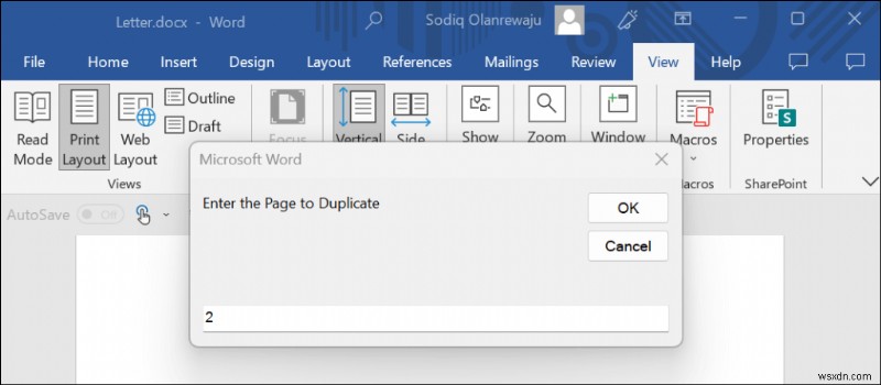 Dễ dàng sao chép các trang trong Microsoft Word:Hướng dẫn từng bước &Hướng dẫn macro 