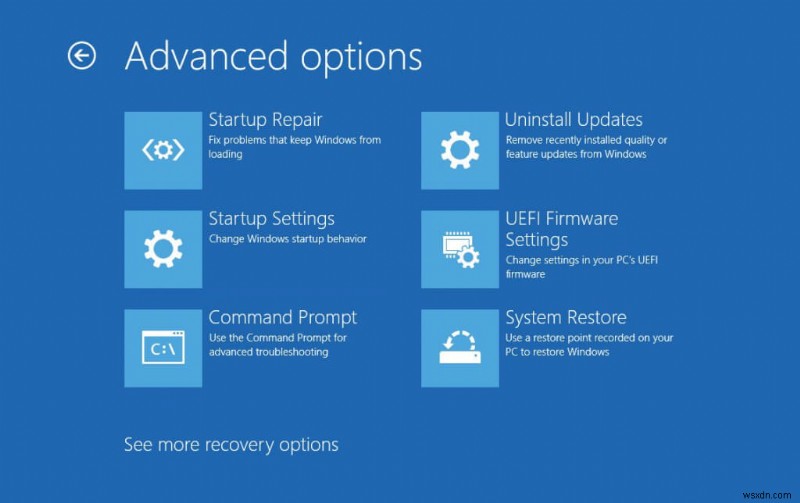 Khắc phục lỗi  Tự động sửa chữa không thể sửa chữa PC của bạn  trong Windows:Hướng dẫn từng bước 