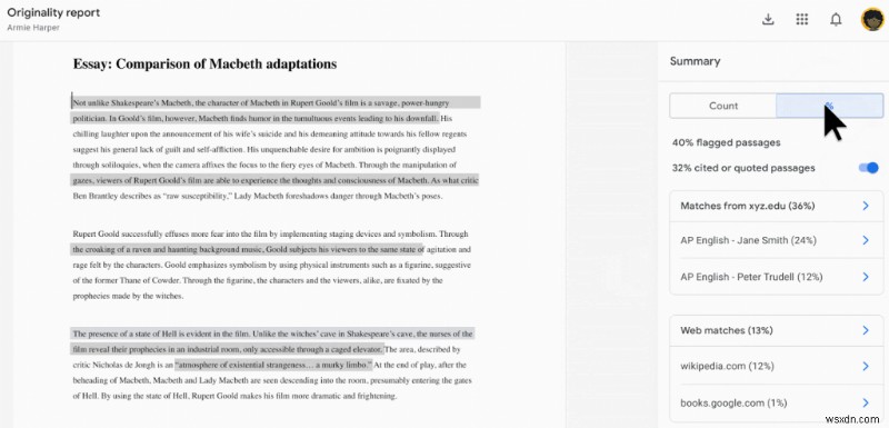 Phát hiện và ngăn chặn đạo văn trong Google Docs:Hướng dẫn từng bước 