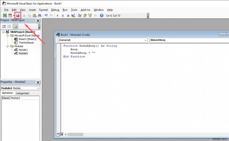 Thiết lập cảnh báo âm thanh trong Excel bằng VBA:Hướng dẫn từng bước 