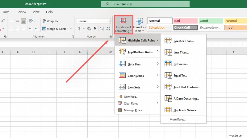 Thiết lập cảnh báo âm thanh trong Excel bằng VBA:Hướng dẫn từng bước 