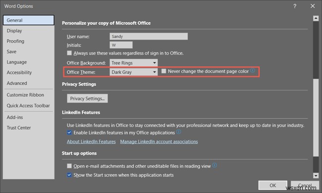 Làm chủ Chế độ tối của Microsoft Word:Bật &Tắt trên Windows &Mac 