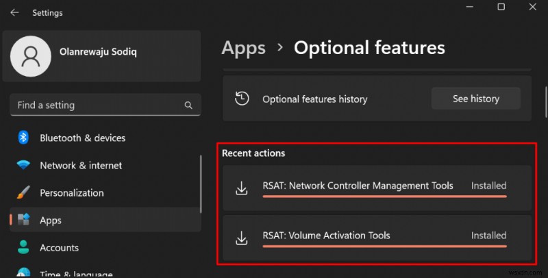 Cài đặt và quản lý công cụ quản trị máy chủ từ xa (RSAT) trên Windows 11 