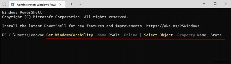 Cài đặt và quản lý công cụ quản trị máy chủ từ xa (RSAT) trên Windows 11 