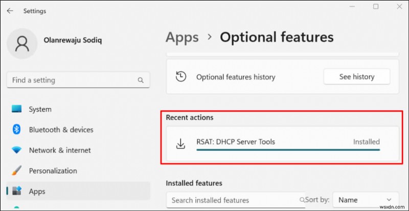 Cài đặt và quản lý công cụ quản trị máy chủ từ xa (RSAT) trên Windows 11 