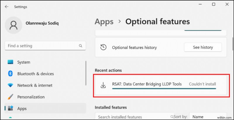 Cài đặt và quản lý công cụ quản trị máy chủ từ xa (RSAT) trên Windows 11 