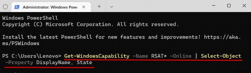 Cài đặt và quản lý công cụ quản trị máy chủ từ xa (RSAT) trên Windows 11 