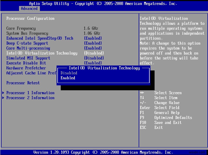 Giải quyết lỗi VT‑X Không khả dụng (VERR_VMX_NO_VMX) trong VirtualBox – Hướng dẫn từng bước 