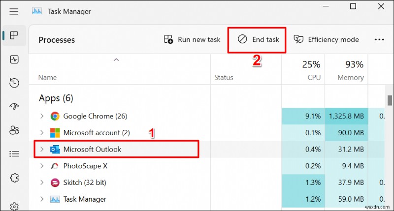 Sửa lỗi “Không thể kết nối” của Outlook trên Windows 10 &11 