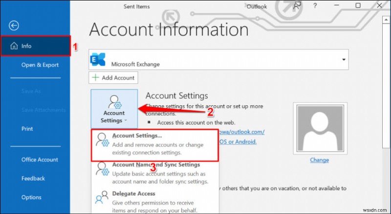 Sửa lỗi “Không thể kết nối” của Outlook trên Windows 10 &11 
