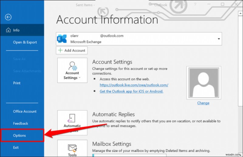 Sửa lỗi “Không thể kết nối” của Outlook trên Windows 10 &11 