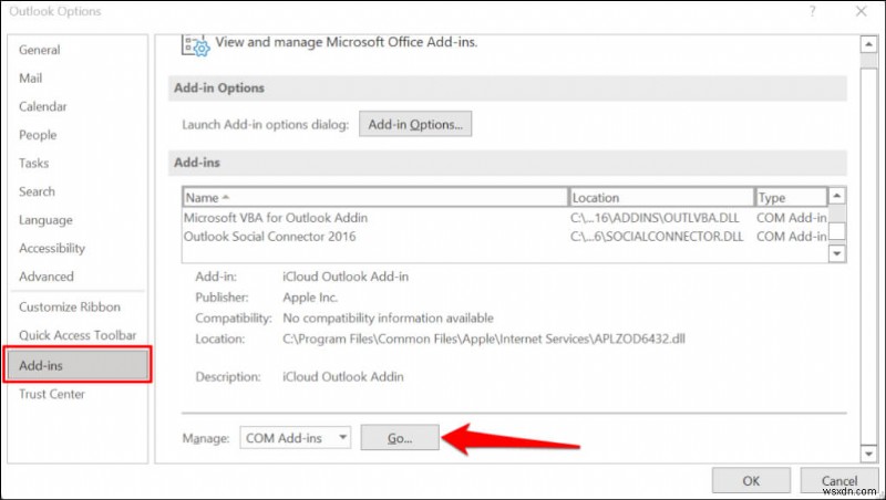 Sửa lỗi “Không thể kết nối” của Outlook trên Windows 10 &11 