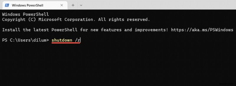 10 phương pháp đáng tin cậy để tắt và khởi động lại PC Windows 11 của bạn 
