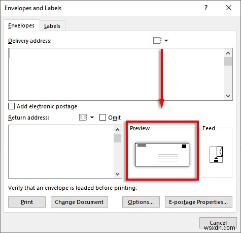 In phong bì bằng Microsoft Excel và Word:Hướng dẫn từng bước 