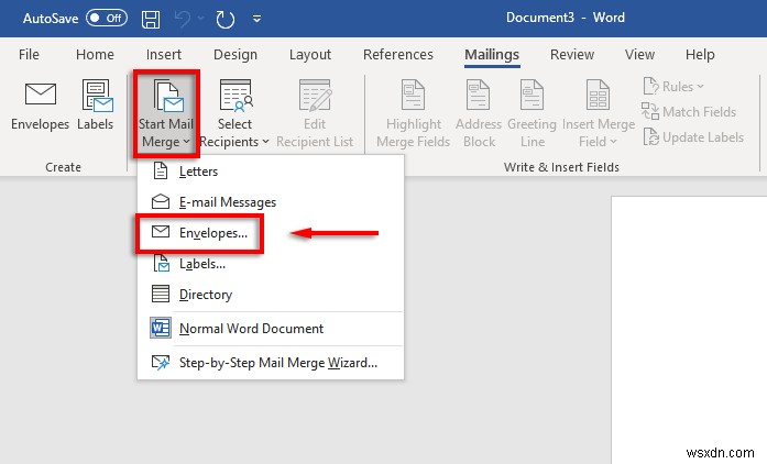 In phong bì bằng Microsoft Excel và Word:Hướng dẫn từng bước 