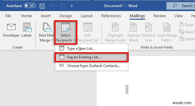 In phong bì bằng Microsoft Excel và Word:Hướng dẫn từng bước 