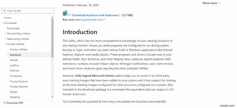 Autoruns Made Easy:Vô hiệu hóa các chương trình khởi động để tăng hiệu suất Windows 