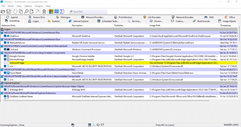 Autoruns Made Easy:Vô hiệu hóa các chương trình khởi động để tăng hiệu suất Windows 