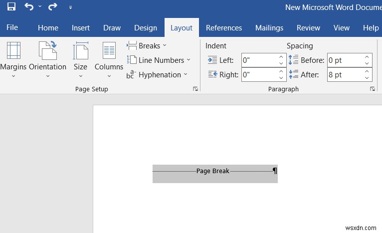 Chèn dấu ngắt phần trong Microsoft Word:Hướng dẫn từng bước 