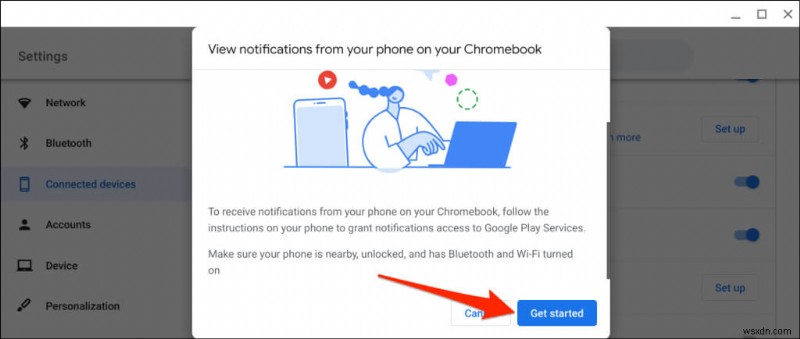 Kết nối điện thoại của bạn với Chromebook bằng Trung tâm điện thoại – Hướng dẫn từng bước 