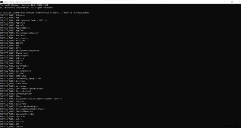 Dễ dàng liệt kê tất cả các dịch vụ Windows bằng PowerShell hoặc Dấu nhắc lệnh 
