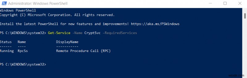 Dễ dàng liệt kê tất cả các dịch vụ Windows bằng PowerShell hoặc Dấu nhắc lệnh 