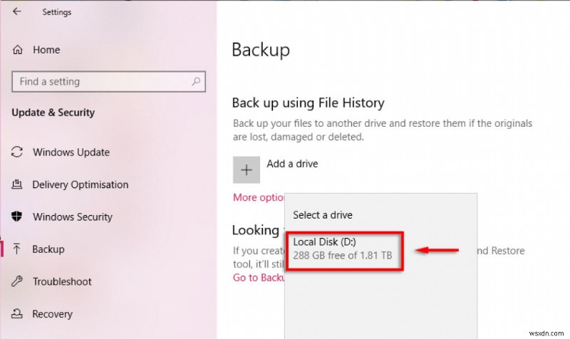 Khôi phục lịch sử tệp Windows:Các bước nhanh để kết nối lại ổ đĩa bị ngắt kết nối 